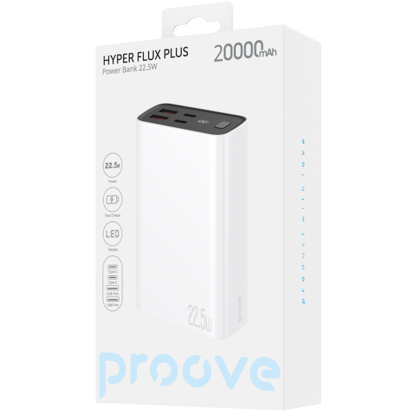 Power Bank Proove Hyper Flux Plus 22.5W 20000mAh