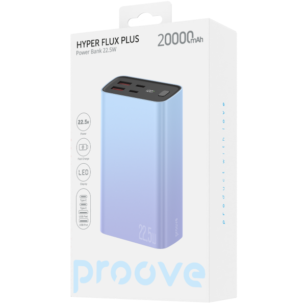 Power Bank Proove Hyper Flux Plus 22.5W 20000mAh