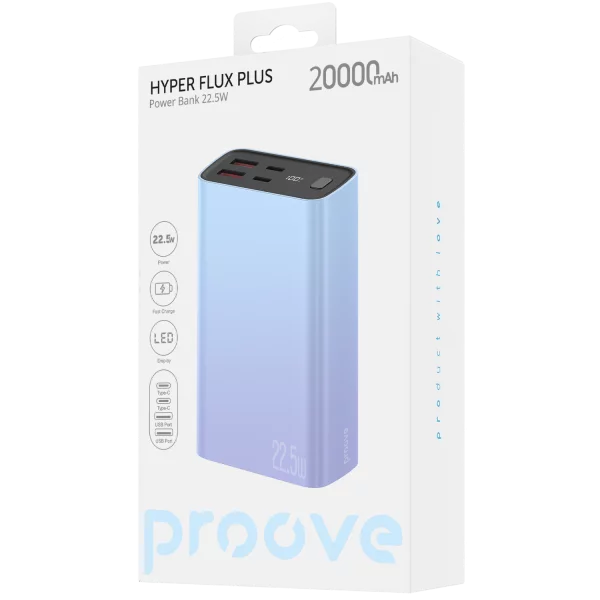 Power Bank Proove Hyper Flux Plus 22.5W 20000mAh - Photo 1