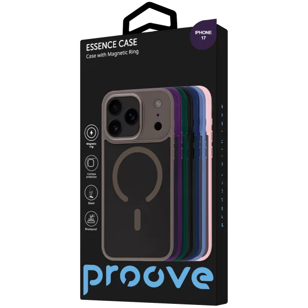 Proove Essence Case with Magnetic Ring iPhone 17 - Photo 1