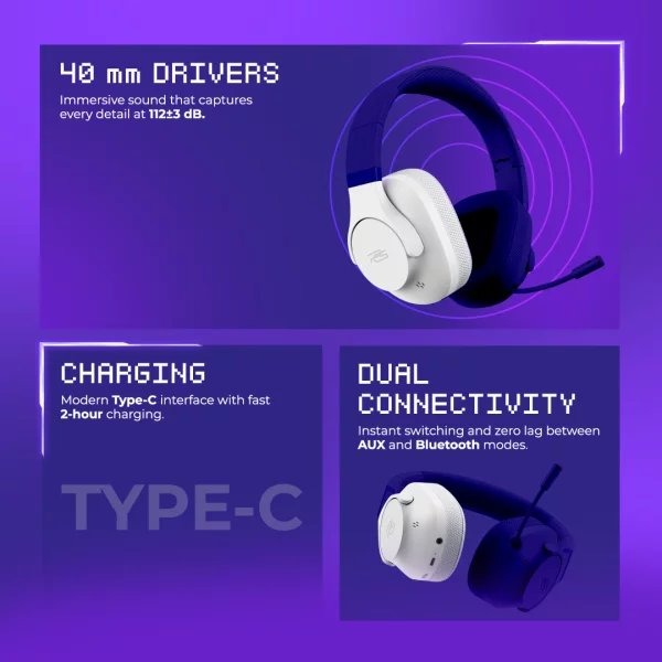 Wireless Headset Proove Gaming Bliss (APP) - Foto 6