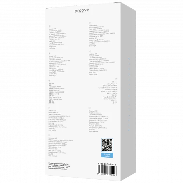 Portable Fan Proove IceBerg - Zdjęcie 4