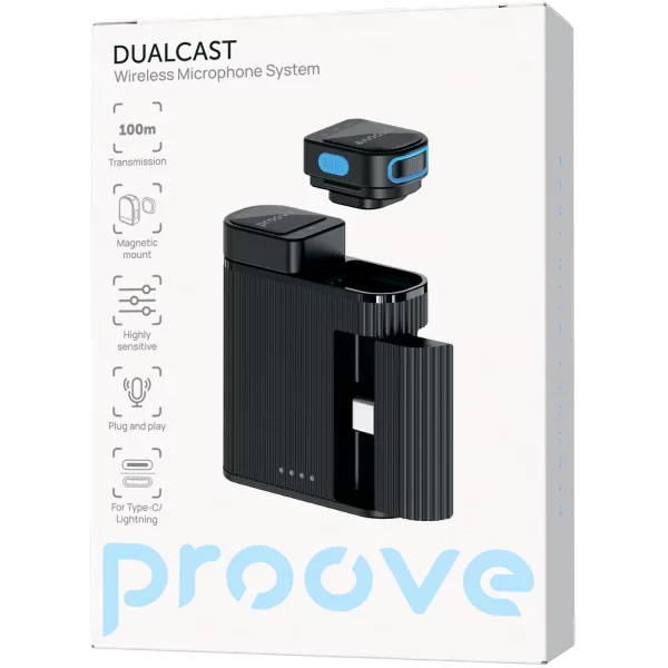 Wireless Microphone System Proove DualCast - Photo 1