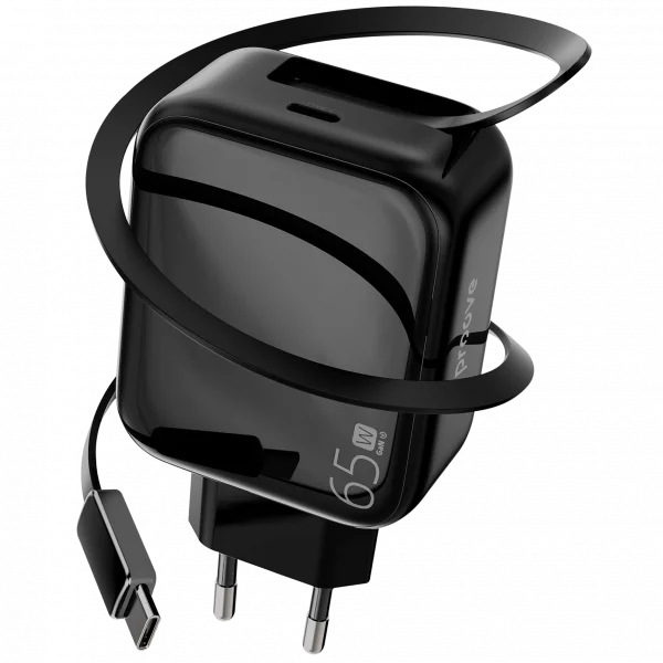Wall Charger Proove Fixtape Type-C 65W With Retractable Cable