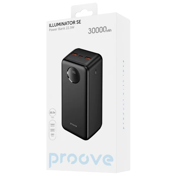 Power Bank Proove Illuminator SE 22.5W 30000mAh - Photo 1