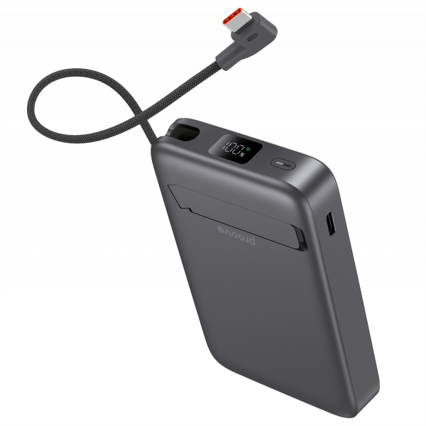 Power Bank Proove OverPower 35W 10000mAh Qi2 With Integrated Charging Cable Type-C - Photo 1