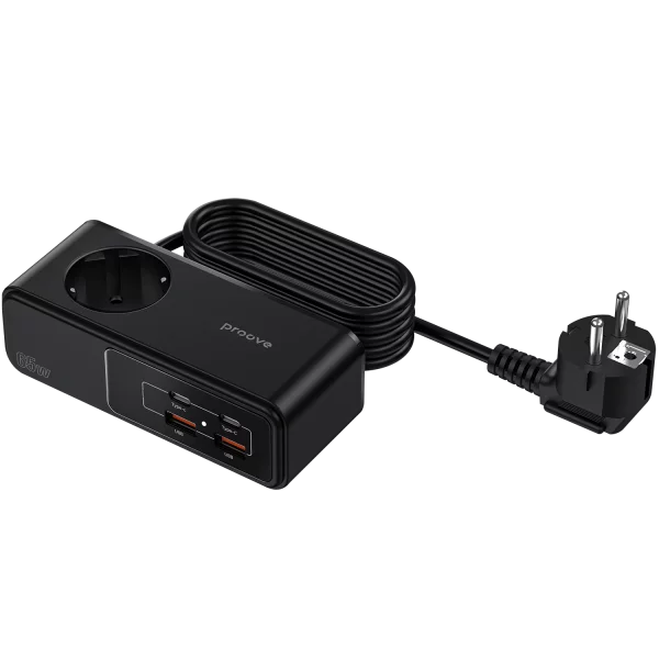 Power Strip Proove Homester Pro 65W (3AC + 2 Type-C + 2 USB) 1.5m - Photo 1