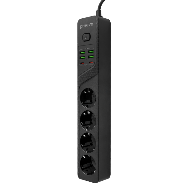 Power Strip Proove Power Socket P-04 (4 sockets + 4 USB + 2 Type-C) 2М - Photo 1