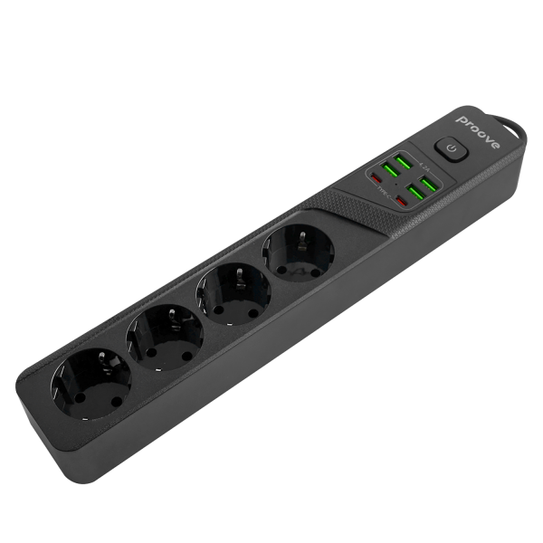 Power Strip Proove Power Socket P-04 (4 sockets + 4 USB + 2 Type-C) 2М - Photo 3
