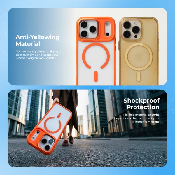 Proove Clear Essence Case with Magnetic Ring iPhone 16 Pro - photo 4