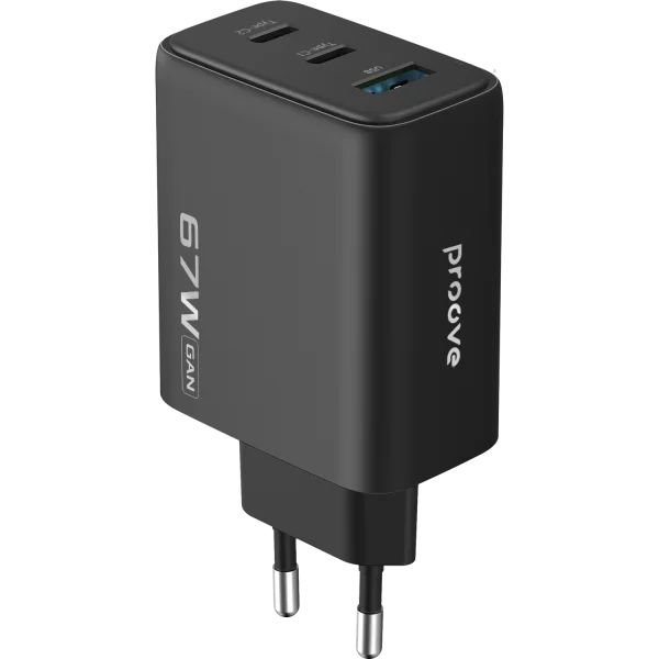 Wall Charger Proove Silicone Power 2 67W (2*Type-C+USB)