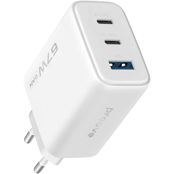Wall Charger Proove Silicone Power 2 67W (2*Type-C+USB) - Foto 2