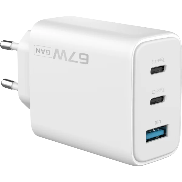 Wall Charger Proove Silicone Power 2 67W (2*Type-C+USB) - Foto 3