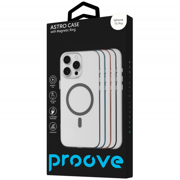 Proove Astro Case with Magnetic Ring iPhone 15 Pro - Photo 2