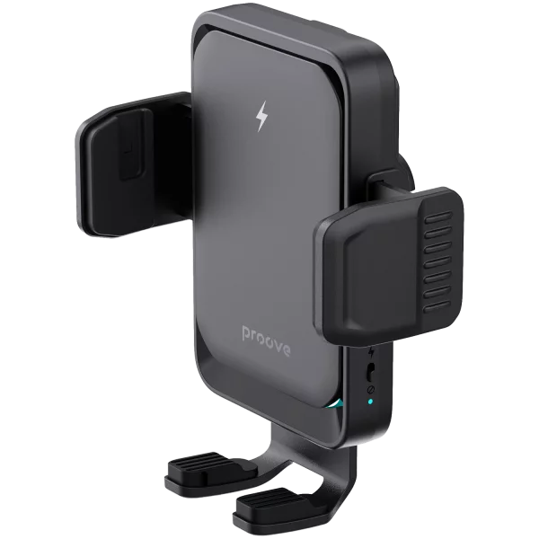 Car Mount With Wireless Charger Proove Sonic Pro QI 15W - 照片 1