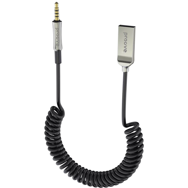 Adapter AUX Proove Steel Spring Bluetooth USB to 3.5