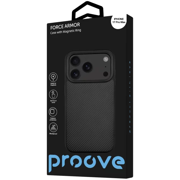 Proove Force Armor Case with Magnetic Ring iPhone 17 Pro Max - Photo 2