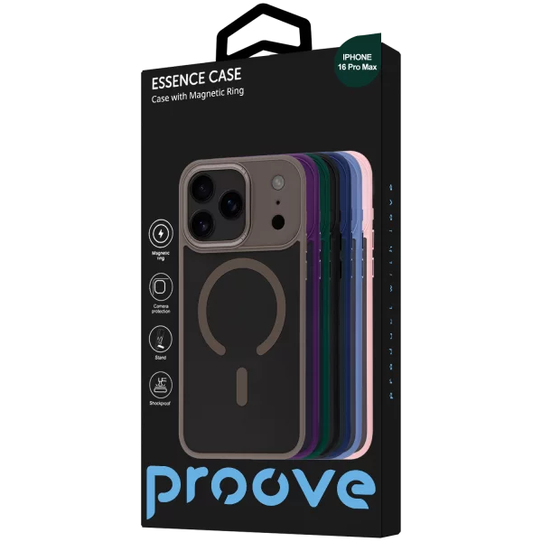 Proove Essence Case with Magnetic Ring iPhone 16 Pro Max - фото 2
