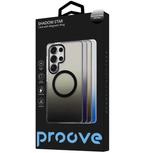 Etui Proove Shadow Star z pierścieniem magnetycznym Samsung Galaxy S25 Ultra - Zdjęcie 6