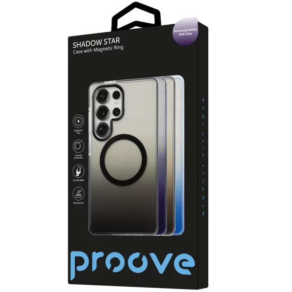 Proove Shadow Star Case with Magnetic Ring Samsung Galaxy S25 Ultra - Photo 6