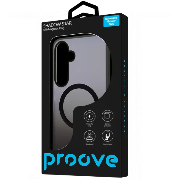 Proove Shadow Star Case with Magnetic Ring Samsung Galaxy S25 - Photo 2