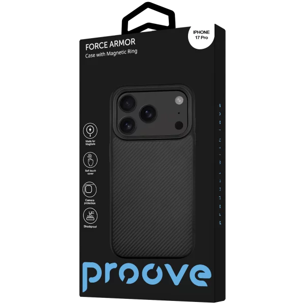 Proove Force Armor Case with Magnetic Ring iPhone 17 Pro - Photo 2
