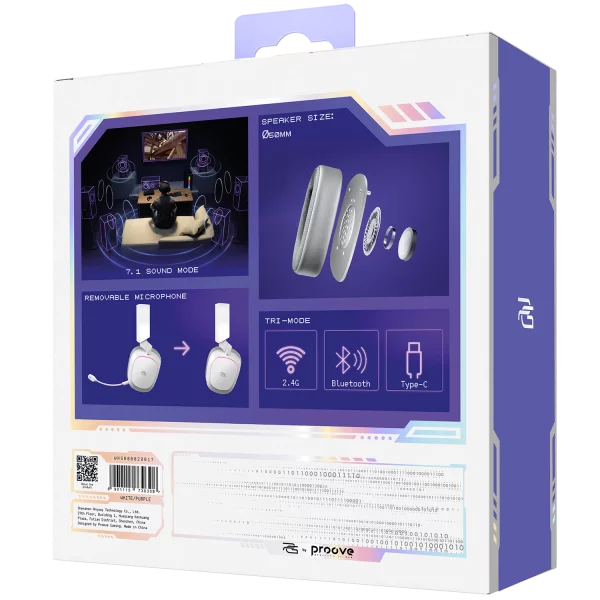 Wireless Headset Proove Gaming Starlight (APP) - fotoğraf 9