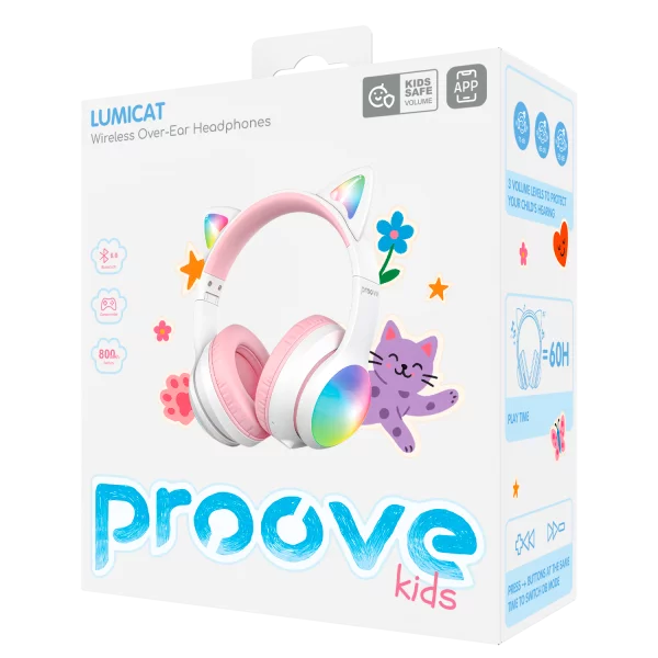 Wireless Headphones Proove Kids LumiCat (APP) - foto 1