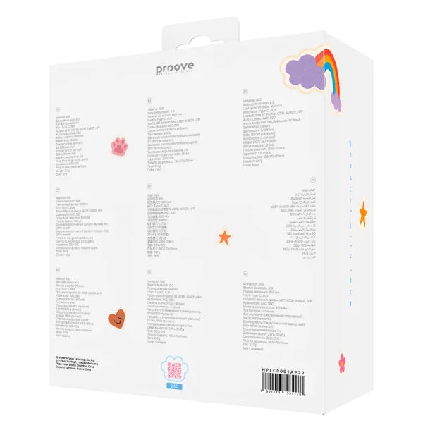 Wireless Headphones Proove Kids LumiCat (APP) - Zdjęcie 2