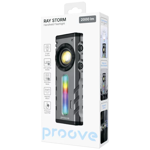 Handheld Flashlight Proove Ray Storm - Photo 1