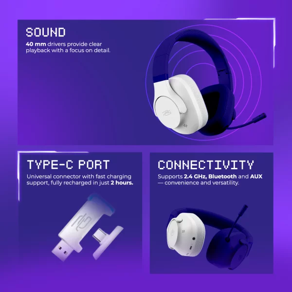 Wireless Headset Proove Gaming Bliss Pro (APP) - Foto 6