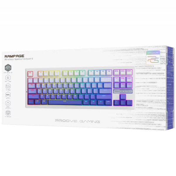 Wireless Keyboard Proove Gaming Rampage - foto 6