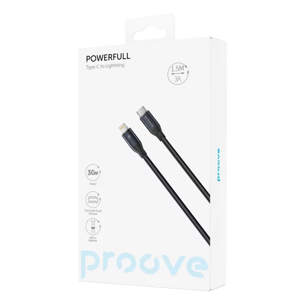 Cable Proove PowerFull Type-C to Lightning 30w (1.5m) - Foto 4
