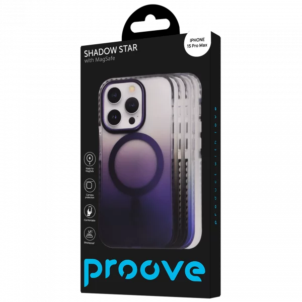 Proove Shadow Star Case with Magnetic Ring iPhone 15 Pro Max - Photo 2