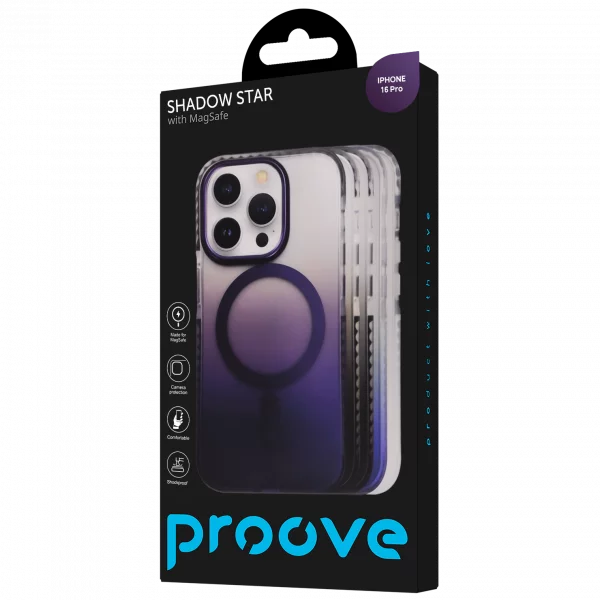Proove Shadow Star Case with Magnetic Ring iPhone 16 Pro - фото 2