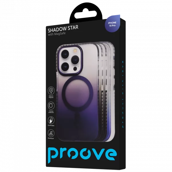 Proove Shadow Star Case with Magnetic Ring iPhone 16 Pro - фото 2