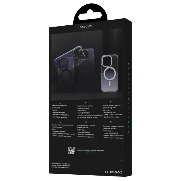 Proove Shadow Star Hülle mit Magnetring für iPhone 16 Pro - Foto 3