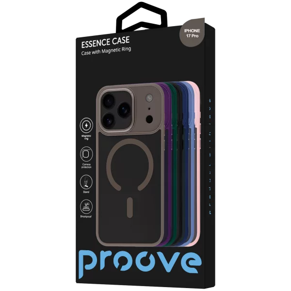 Proove Essence Hülle mit Magnetring für iPhone 17 Pro - Foto 2