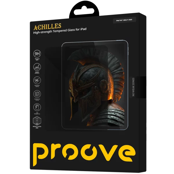 Protective glass Proove Achilles for iPad 10.9 2022/11 2025 - Photo 4