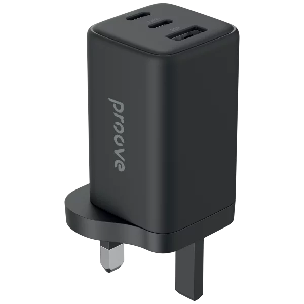 Wall Charger Proove Pocket GaN 65W (2*Type-C + USB) UK