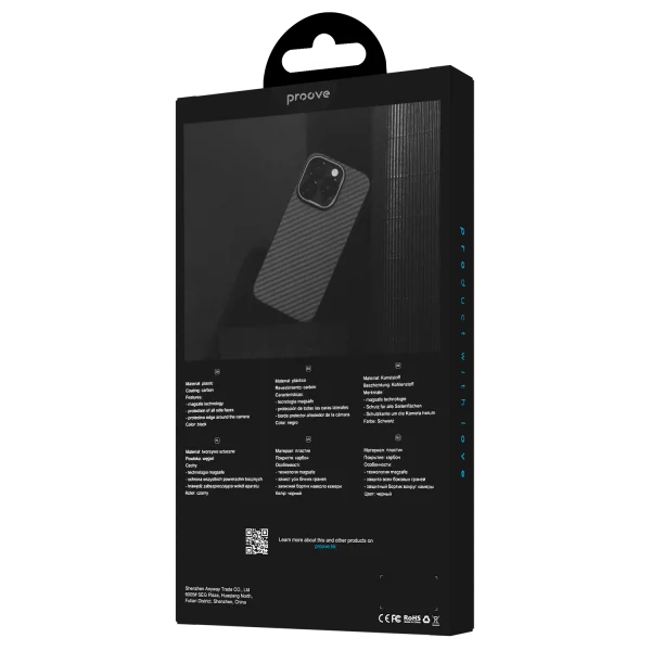 Proove Carbon Slim with Magnetic Ring iPhone 14 Pro - Photo 3