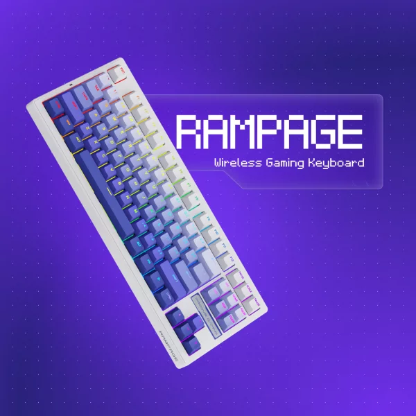 Wireless Keyboard Proove Gaming Rampage (Ukraine Layout) - foto 6