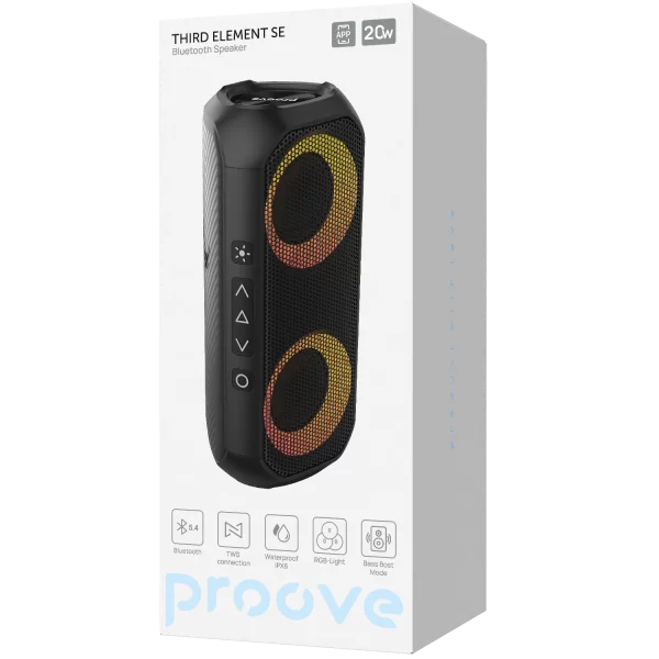 Portable Speaker Proove Third Element SE 20W (APP) - foto 8