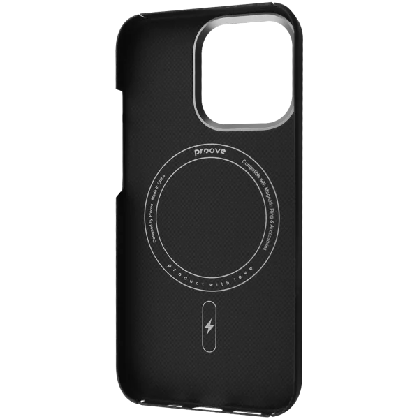 Proove Carbon Slim with Magnetic Ring iPhone 15 Pro - Photo 1