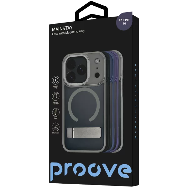 Proove Mainstay Case with Magnetic Ring iPhone 16 - Photo 3
