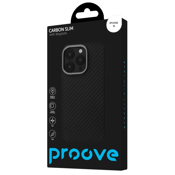 Proove Carbon Slim with Magnetic Ring iPhone 16 - Photo 2