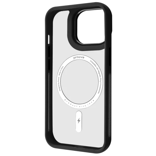 Proove Clear Essence Case with Magnetic Ring iPhone 12 Pro Max - Photo 1