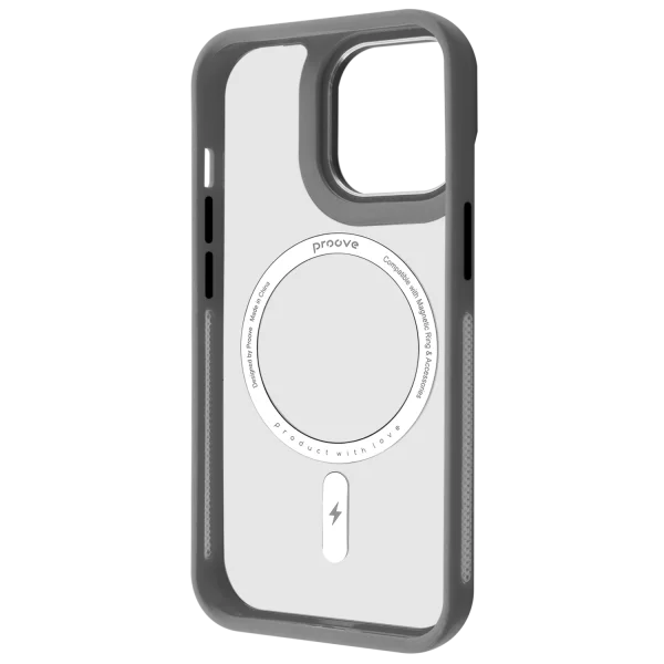 Proove Clear Essence Case with Magnetic Ring iPhone 12 Pro Max - Photo 1