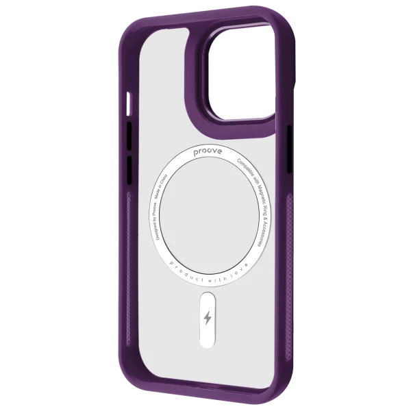 Proove Clear Essence Case with Magnetic Ring iPhone 13 Pro - Photo 1