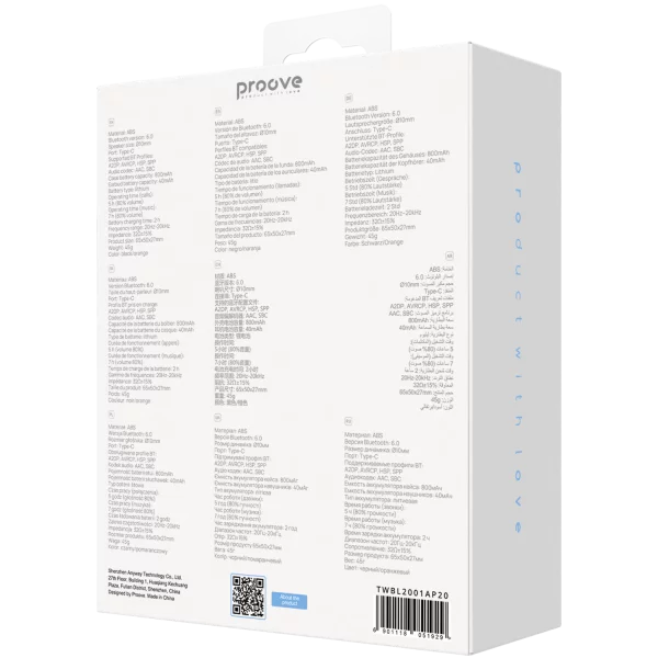 Wireless Earphones Proove Blitz II TWS with Hybrid ANC (APP) - photo 4